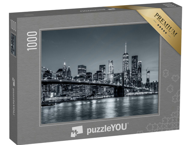 Puzzle 1000 pezzi „New York: lo skyline di Manhattan“
