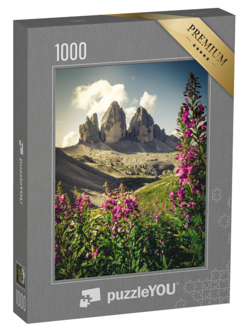 Puzzle 1000 pezzi „Le Tre Cime, Alto Adige, Alpi, Dolomiti“