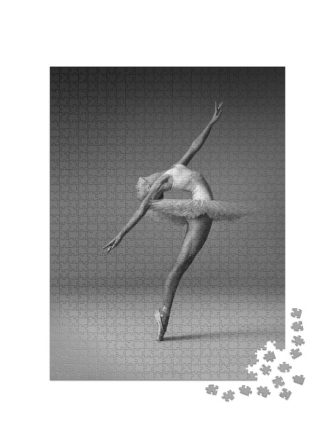 Puzzle 1000 pezzi „Ballerina in posa di danza“