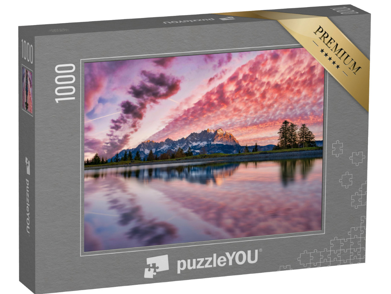 Puzzle 1000 pezzi „Wilder Kaiser al mattino presto“