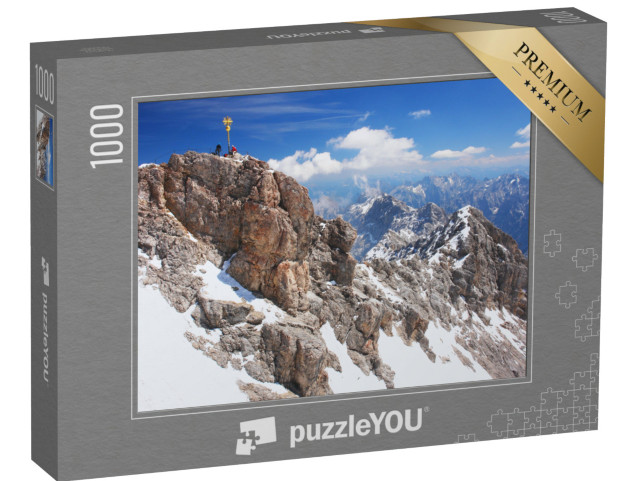 Puzzle 1000 pezzi „Zugspitze, la vetta più alta delle Alpi tedesche“