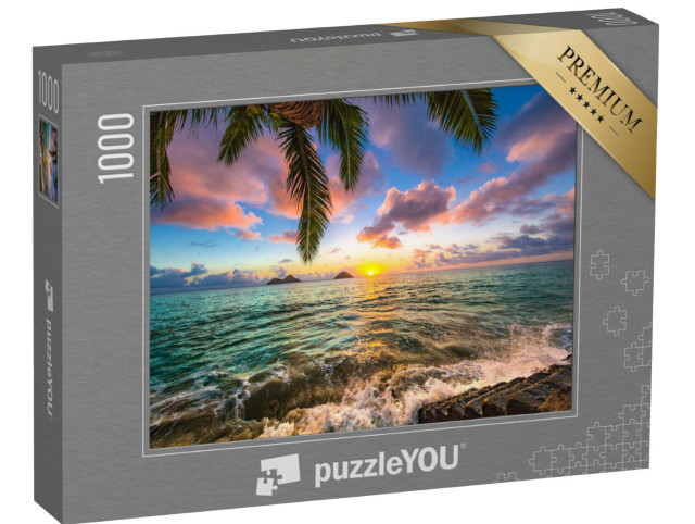 Puzzle 1000 pezzi „Splendida alba sulle Hawaii“