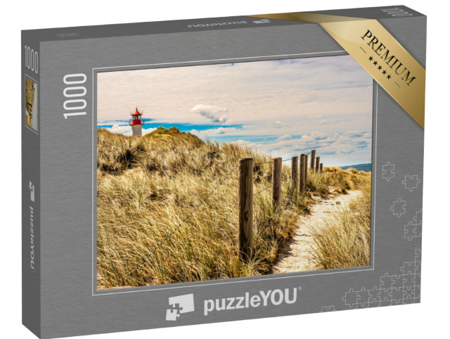 Puzzle 1000 pezzi „Faro di Sylt, Mare del Nord, Germania“