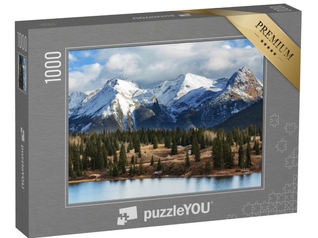 Puzzle 1000 pezzi „Paesaggio montano delle Montagne Rocciose del Colorado, USA“