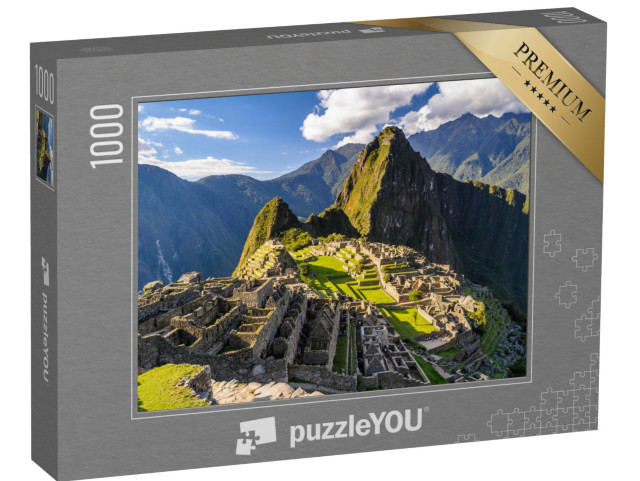 Puzzle 1000 pezzi „Machu Picchu, santuario storico in Perù“