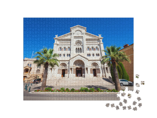 Puzzle 1000 pezzi „Cattedrale di San Nicola Monaco o Cattedrale di Nostra Signora, Monaco“