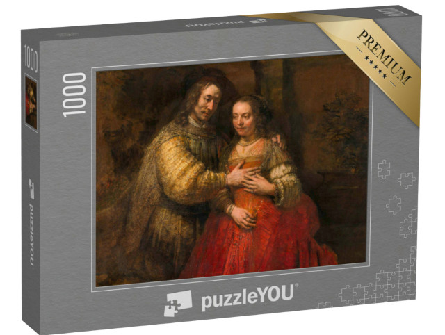 Puzzle 1000 pezzi „Rembrandt - Isacco e Rebecca“