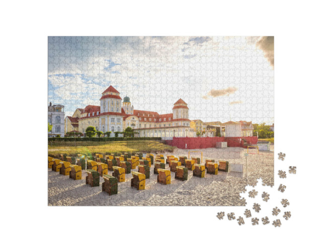 Puzzle 1000 pezzi „Edificio storico a Binz, isola di Rügen, Germania“