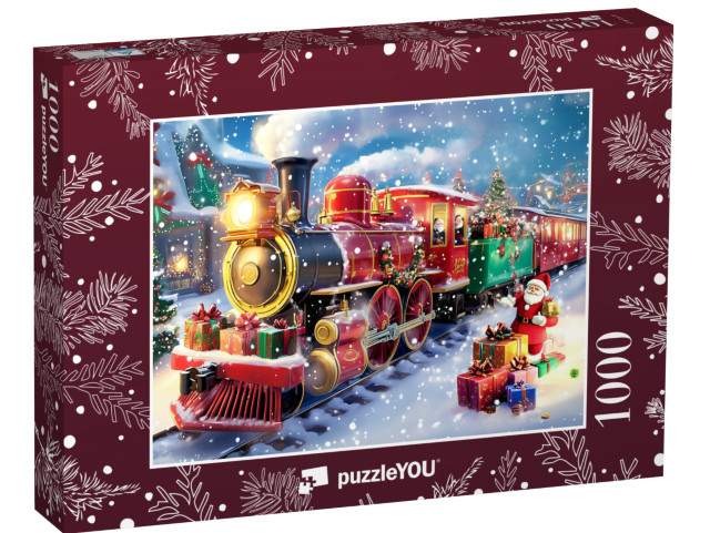 Puzzle 1000 pezzi „Il Polar Express porta tanti regali“