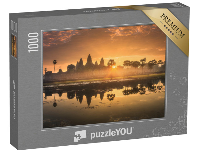 Puzzle 1000 pezzi „Il complesso di templi di Angkor Wat in Cambogia“