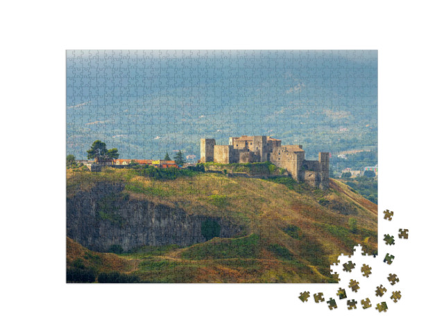 Puzzle 1000 pezzi „Castello di Melfi, Provincia di Potenza, Regione Basilicata, Italia“