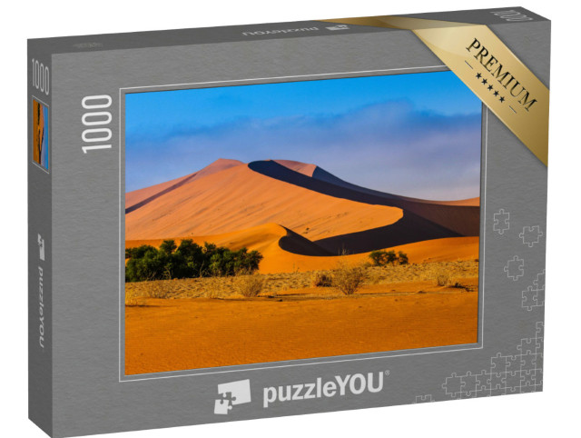 Puzzle 1000 pezzi „Il sole del pomeriggio su una duna nel deserto, Namibia“