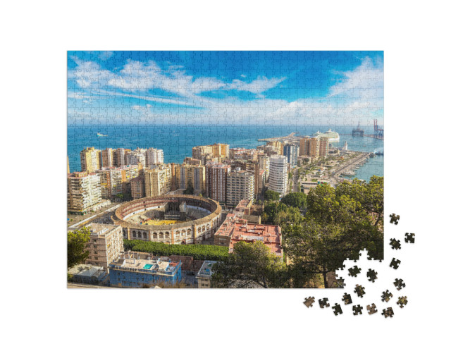 Puzzle 1000 pezzi „Malaga in estate“