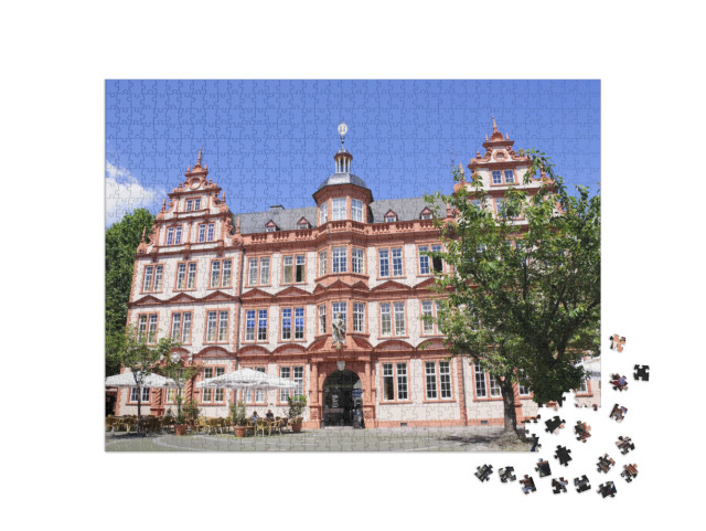 Puzzle 1000 pezzi „Museo Gutenberg a Mainz, Germania“
