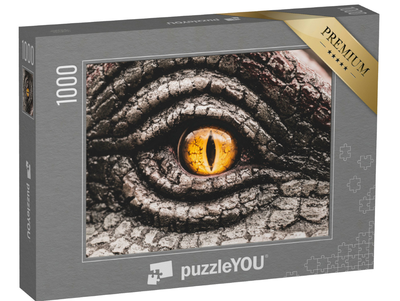 Puzzle 1000 pezzi „L'occhio del dinosauro“