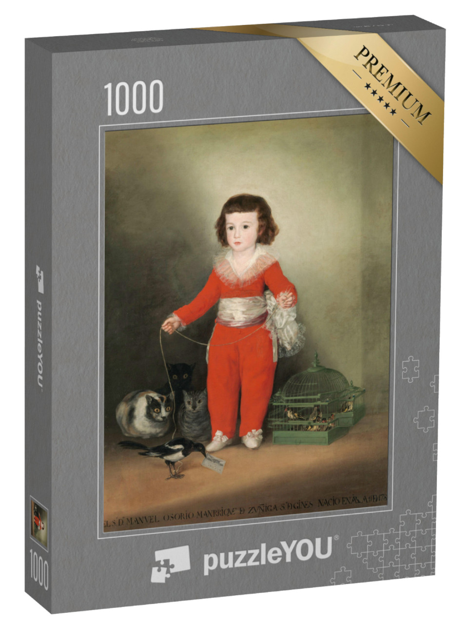 Puzzle 1000 pezzi „Francisco de Goya - Manuel Osorio Manrique de Zuniga“
