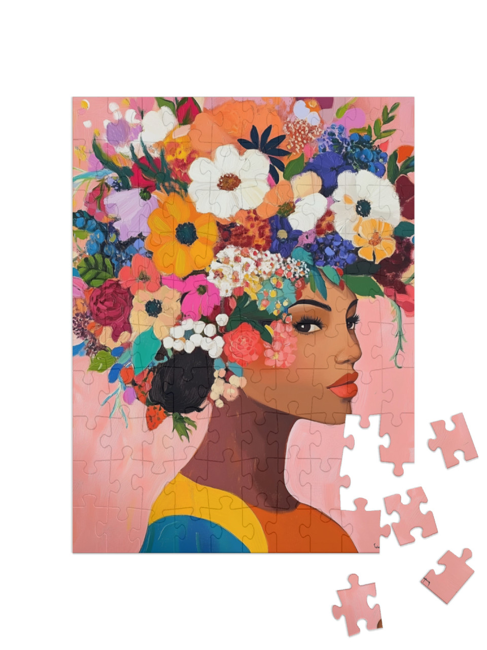 Puzzle 100 pezzi „L'amore sboccia su di me“