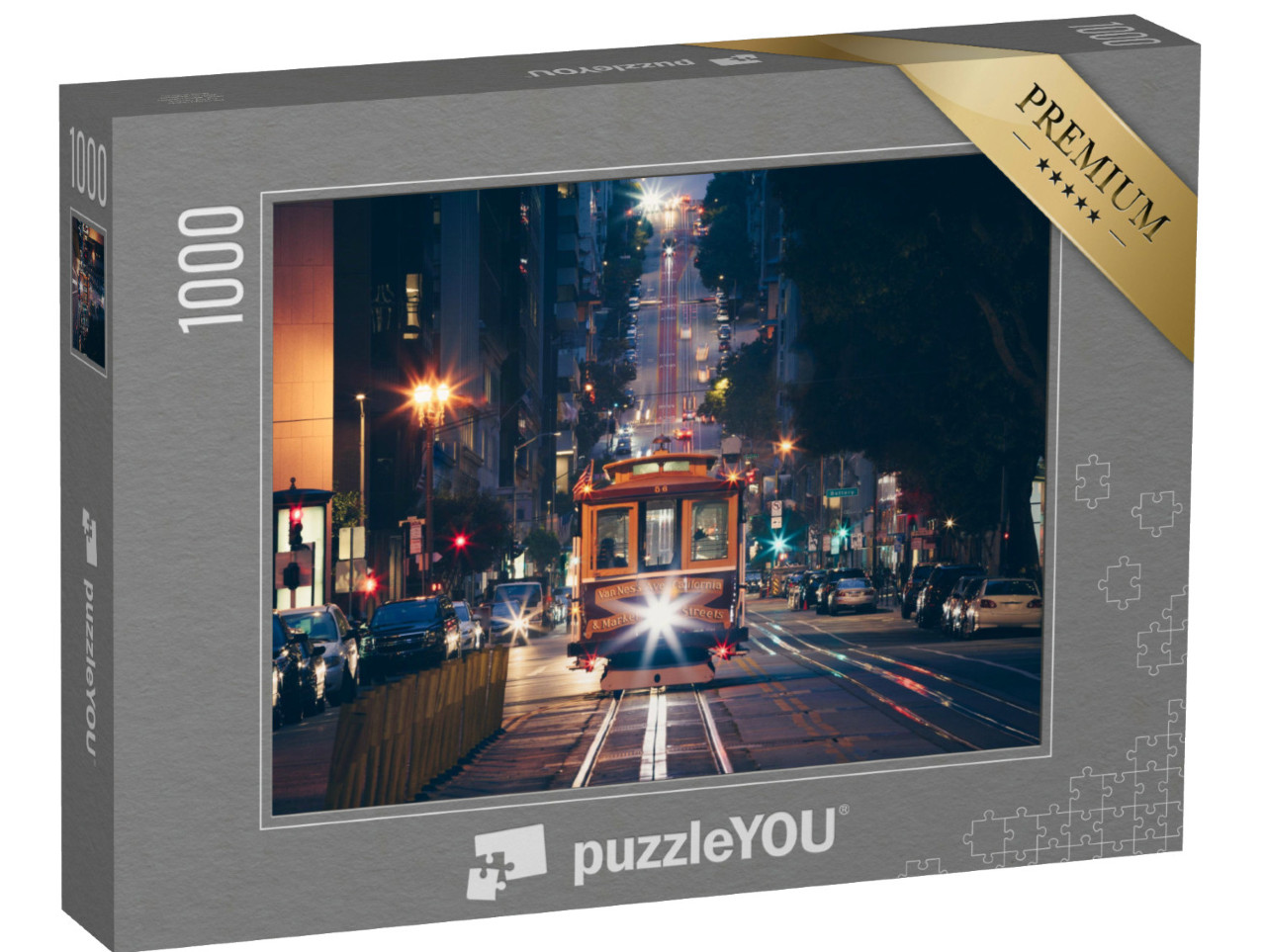 Puzzle 1000 pezzi „Funivia di San Francisco“