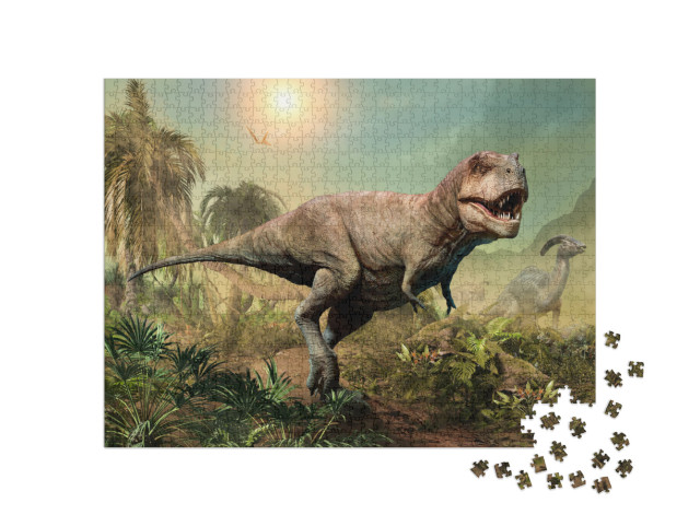 Puzzle 1000 pezzi „Tirannosauro rex“