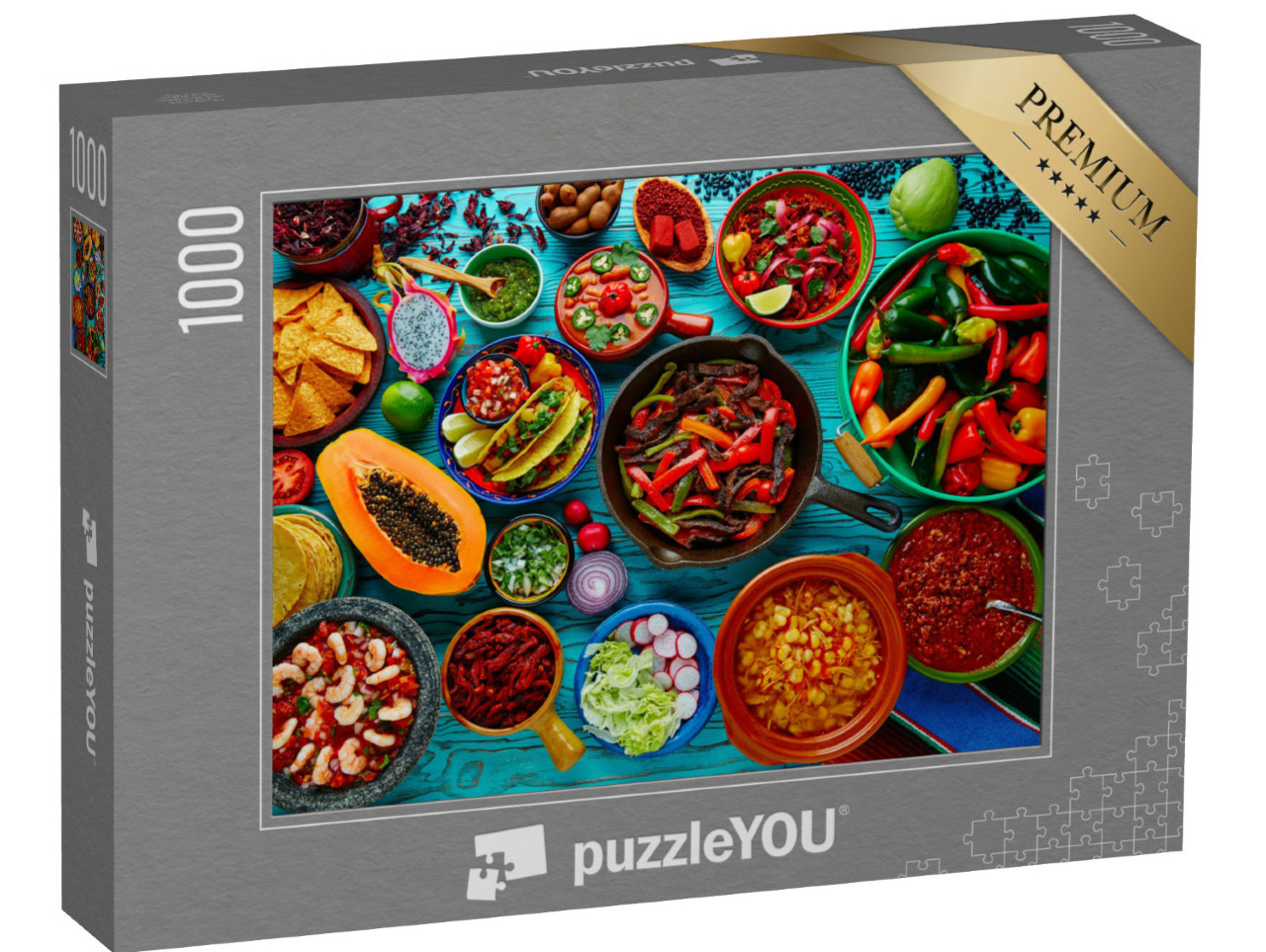 Puzzle 1000 pezzi „Cibo messicano“