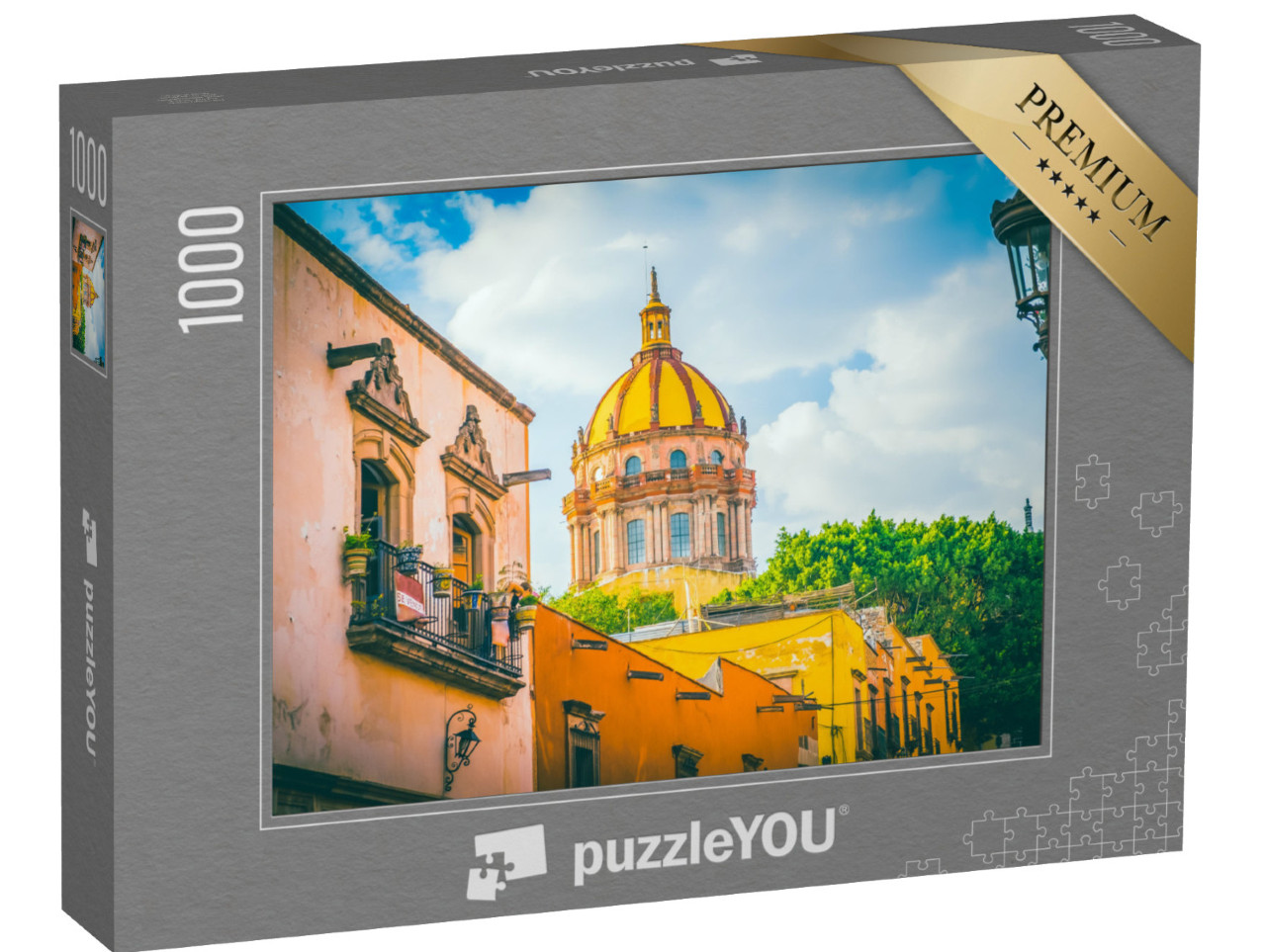 Puzzle 1000 pezzi „L'incantevole San Miguel de Allende, Messico“