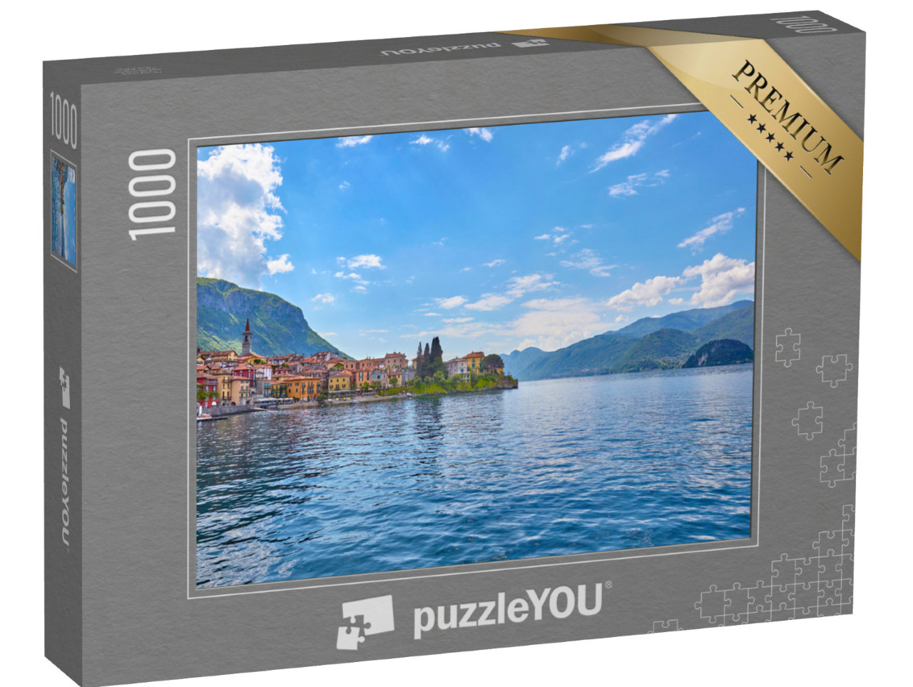 Puzzle 1000 pezzi „Splendida vista sul lago di Como“