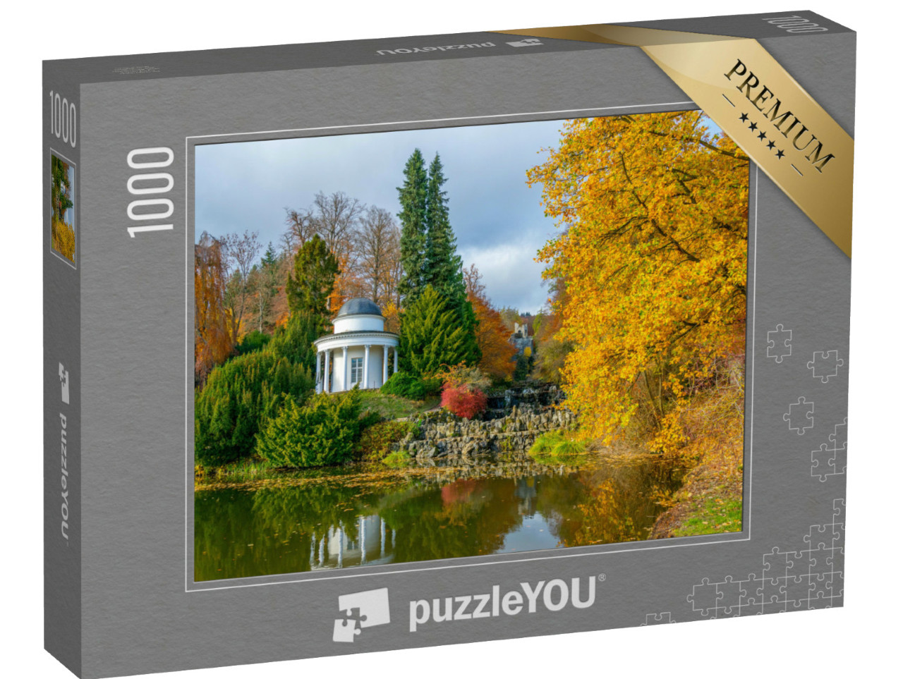 Puzzle 1000 pezzi „Monumento di Ercole nel Bergpark Wilhelmshöhe, Kassel, Germania“
