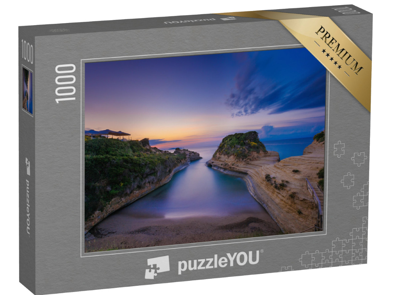 Puzzle 1000 pezzi „Canal D'Amour, Corfù, Sidari, Grecia“