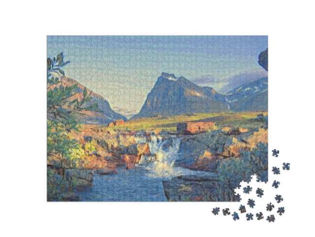 Puzzle 1000 pezzi „nello stile di Paul-Cezanne - Tuolpagorni - Puzzle-Collection Artisti & Dipinti“