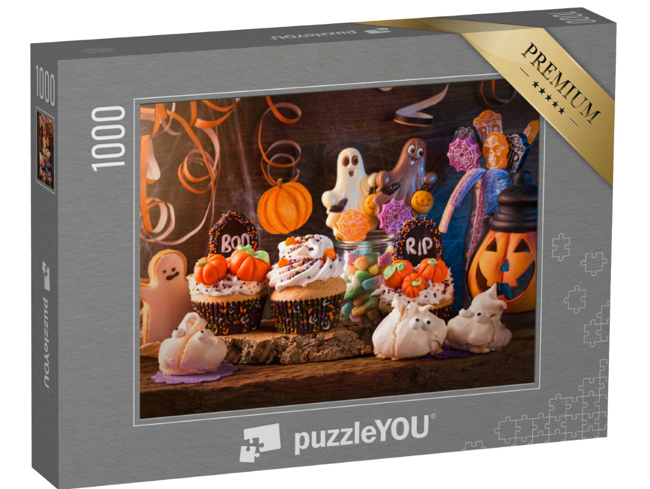 Puzzle 1000 pezzi „Dolci per la festa di Halloween“