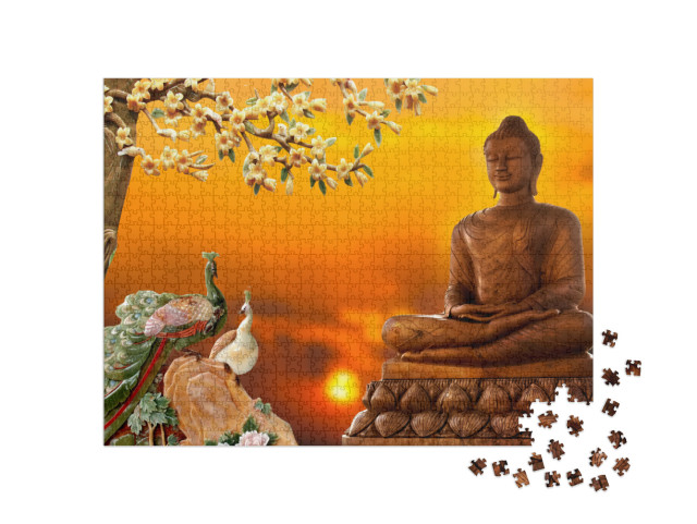 Puzzle 1000 pezzi „Buddha 3D“