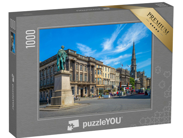 Puzzle 1000 pezzi „George Street a Edimburgo, Scozia“