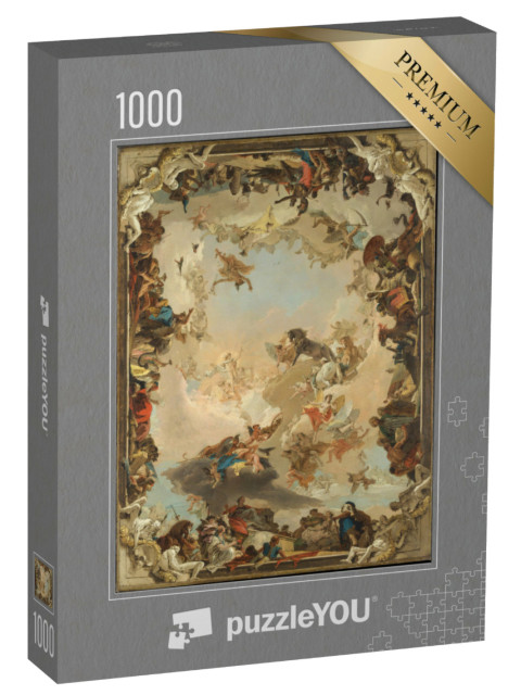 Puzzle 1000 pezzi „Giovanni Battista Tiepolo - Allegoria dei pianeti e dei continenti“