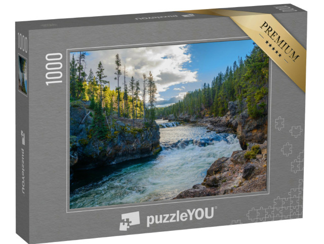 Puzzle 1000 pezzi „Parco nazionale di Yellowstone, Wyoming, USA“