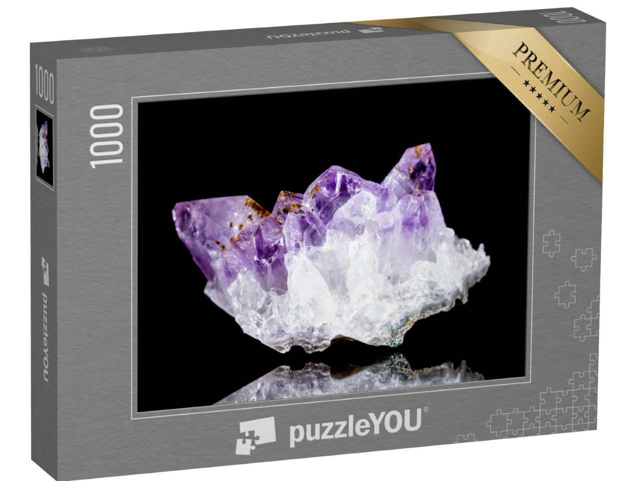 Puzzle 1000 pezzi „Minerale ametista grezza“