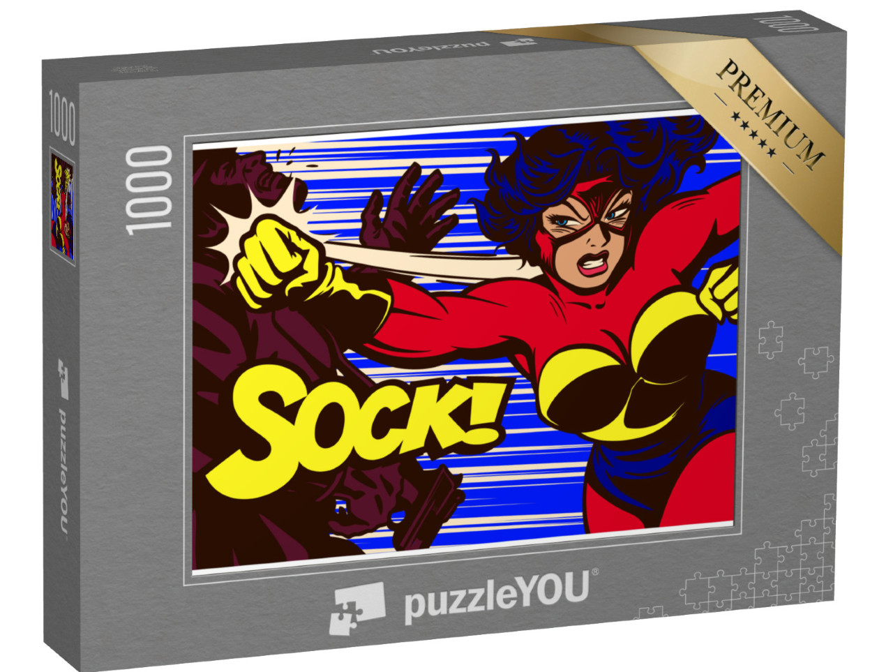 Puzzle 1000 pezzi „Supereroe femminile“