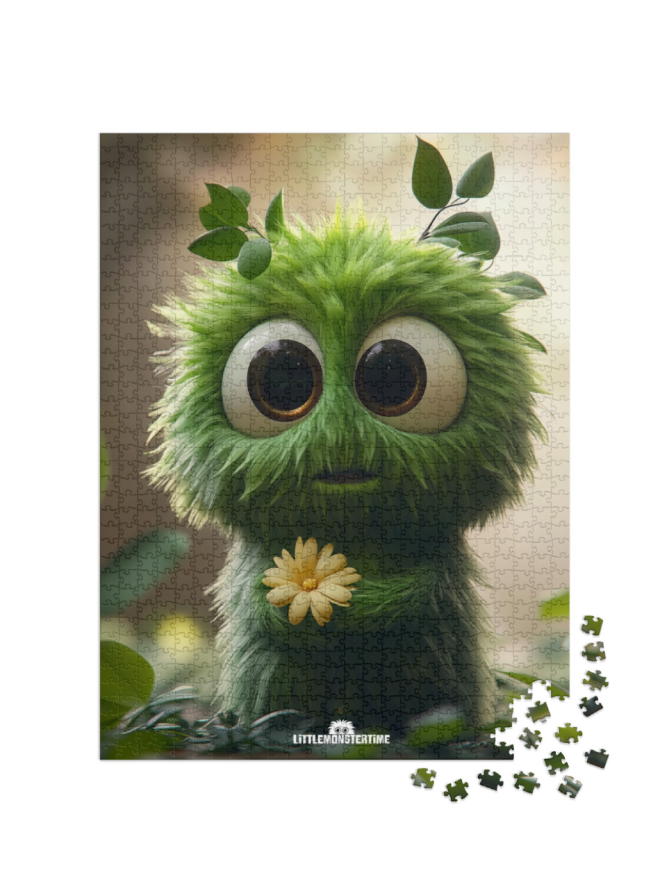 Puzzle 1000 pezzi „LITTLEMONSTERTIME: Leafy“