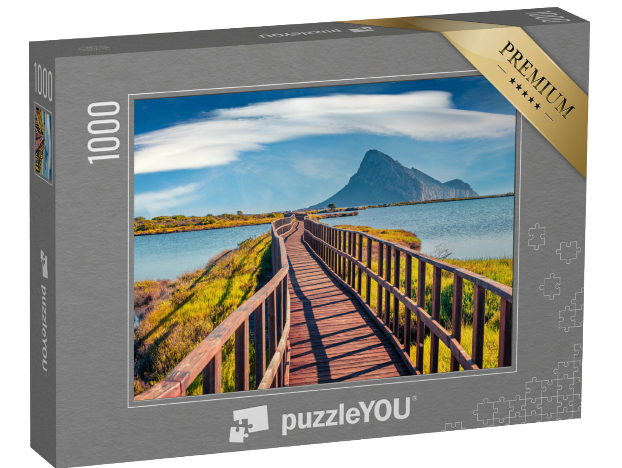 Puzzle 1000 pezzi „Estate in spiaggia alla Spiaggia di Porto, Italia“
