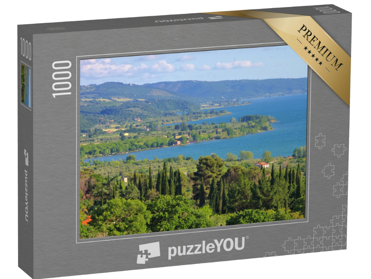 Puzzle 1000 pezzi „Lago di Bolsena“