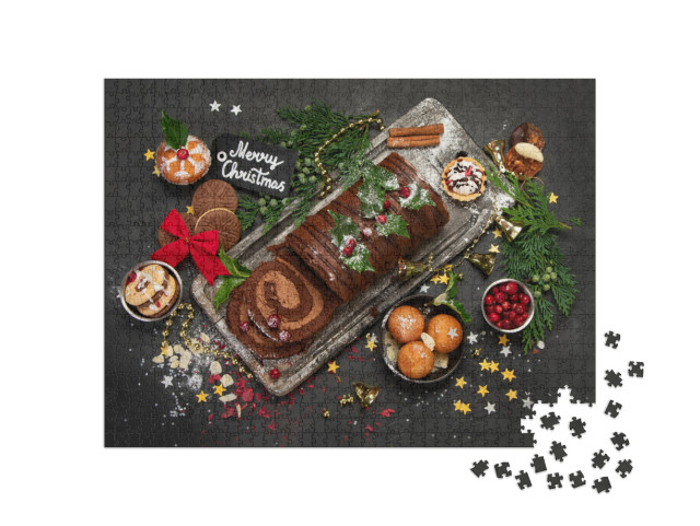 Puzzle 1000 pezzi „Il cioccolato a Natale“