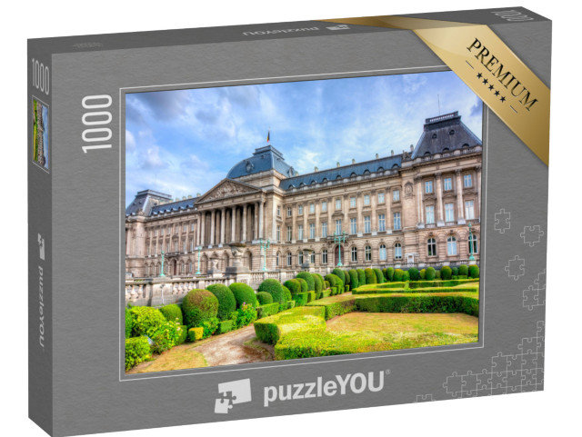 Puzzle 1000 pezzi „Palazzo Reale di Bruxelles, Belgio“