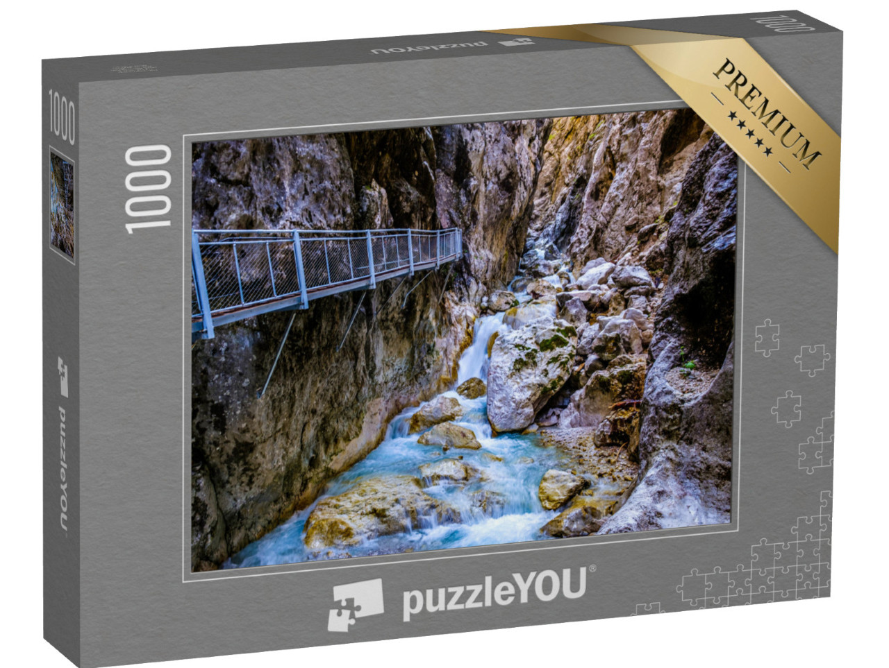 Puzzle 1000 pezzi „Zugspitze - Gola Höllental“