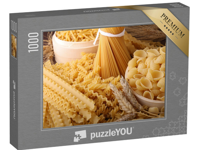 Puzzle 1000 pezzi „Una selezione di pasta deliziosa“