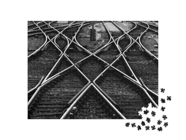 Puzzle 1000 pezzi „Stazione centrale di Francoforte sul Meno“