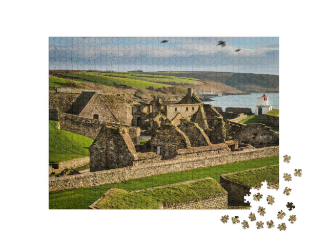 Puzzle 1000 pezzi „Forte Kinsale, fortezza in Irlanda“