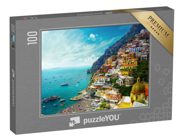 Puzzle 100 pezzi „Positano, Amalfi, Italia“