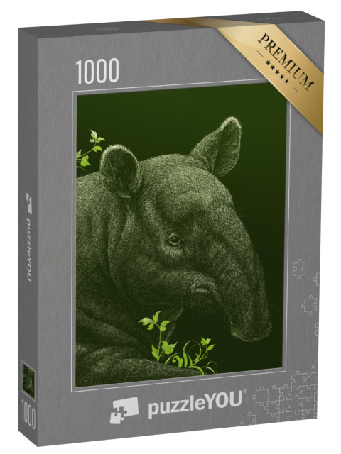 Puzzle 1000 pezzi „Tapiro“