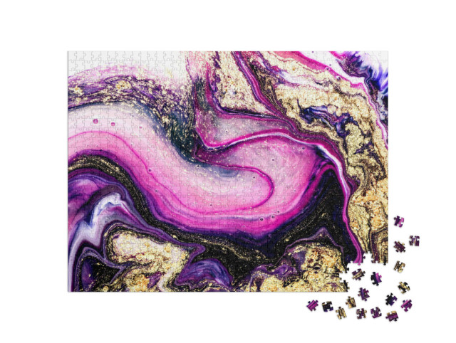 Puzzle 1000 pezzi „Arte di lusso in stile orientale“