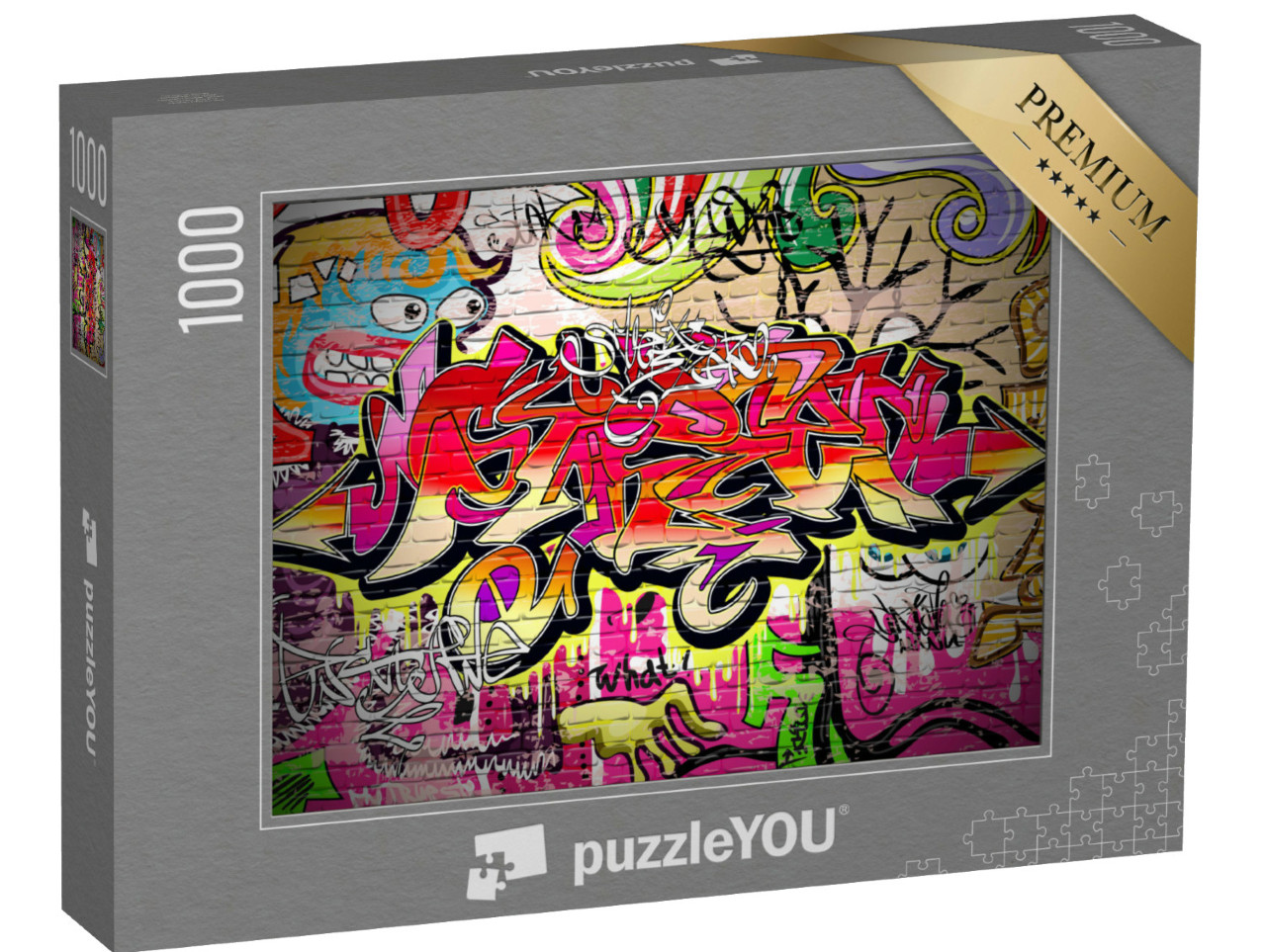 Puzzle 1000 pezzi „I graffiti come arte urbana“