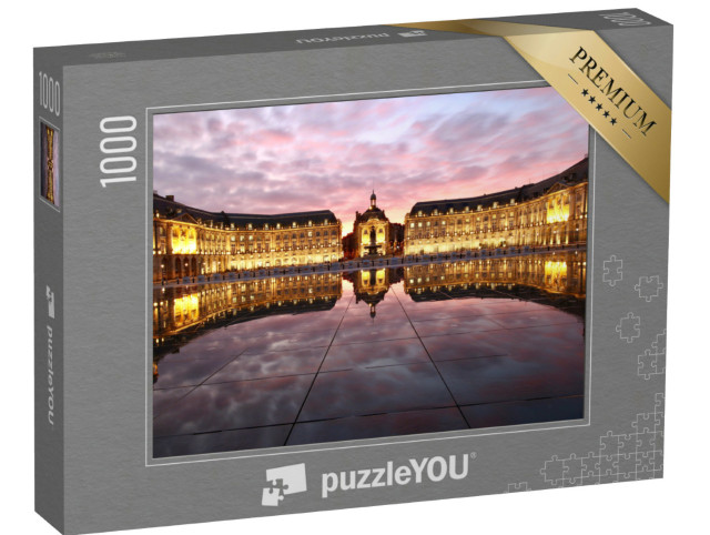 Puzzle 1000 pezzi „Bordeaux al tramonto“